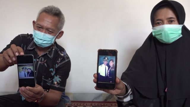 Inda Gunawan (kiri), kakak Kopilot NAM Air Didik Gunardi, yang jadi penumpang pesawat Sriwijata Air SJ 182. Foto: Dok. Istimewa