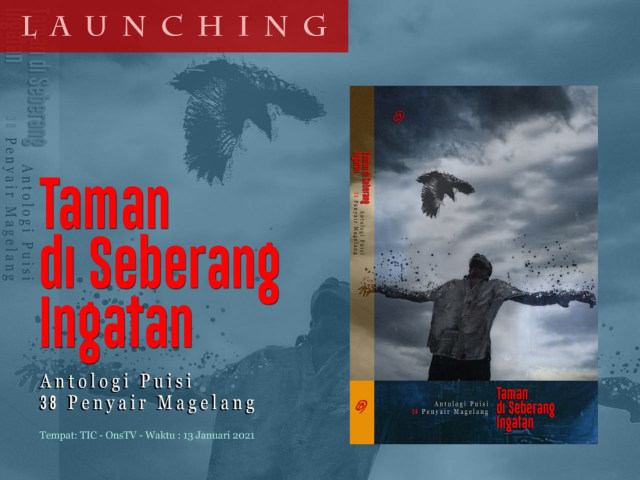 Cover buku antologi puisi Taman di Seberang Ingatan. Foto: dok. Edhie Prayitno Ige