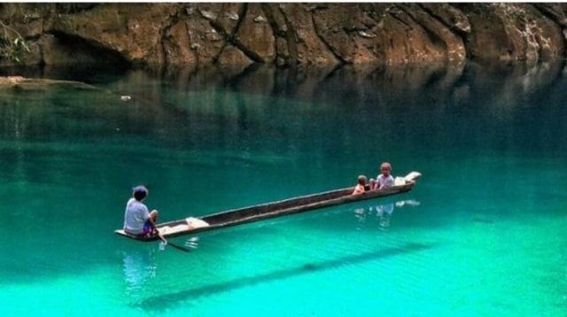 Tampak pemandangan Danau Uter di Maybrat. Foto Istimewah.