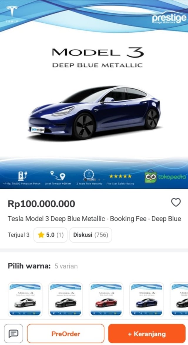 Enggak Bisa Tidur, Pengusaha Muda Ini Iseng Beli Tesla Jam 3 Pagi (239715)