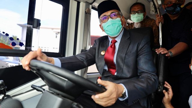 Gubernur Aceh Uji Coba Bus Listrik Trans Koetaradja: Bakal Beli 6 Unit Tahun Ini (298906)