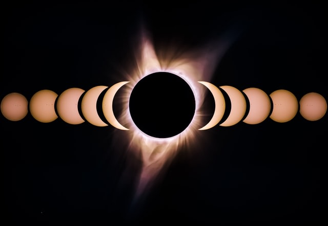 Gerhana matahari cincin sumber foto: Unsplash