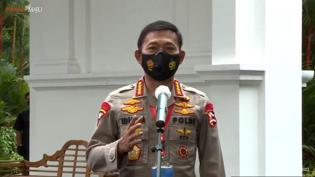 Kapolri Jenderal Pol Idham Azis. Foto: Youtube/@Sekretariat Presiden