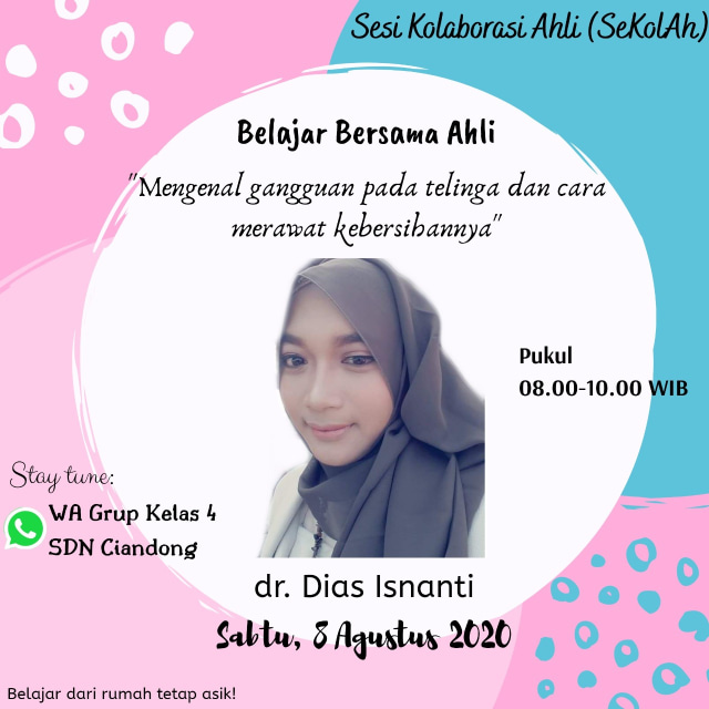 Hilangkan Bosan Belajar dari Rumah, Siswa SDN Ciandong Belajar Jadi Dokter Kecil (417987)