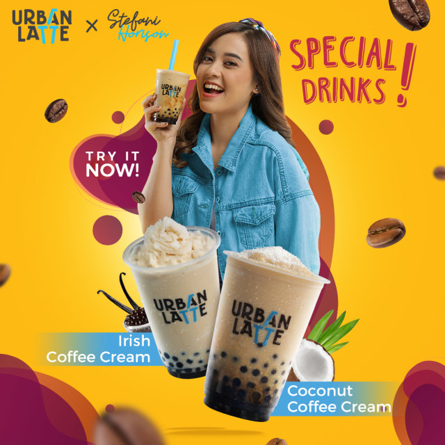 Manis Gurih! Kopi Susu Bercampur Kelapa ala Urban Latte dan Stefani Horison (22381)