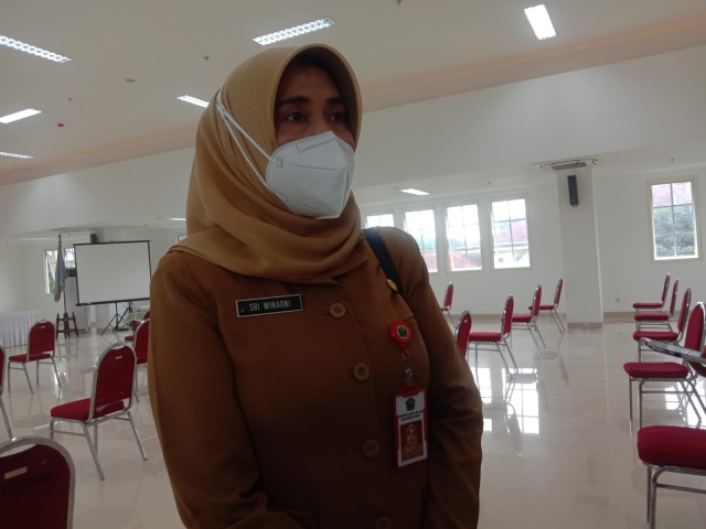 Plt Kepala Dinas Kesehatan (Dinkes) Kota Malang, Sri Winarni. Foto: Feni.