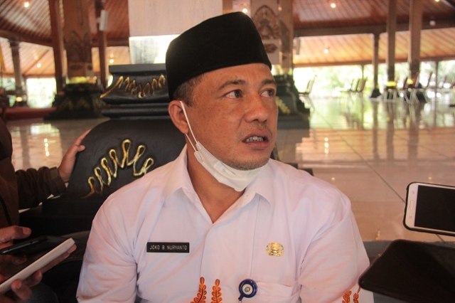 Kepala Dinas Ketahanan Pangan, Pertanian, dan Perikanan Kabupaten Temangung, Jawa Tengah Joko Budi Nuryanto. Foto: ari/Tugu Jogja