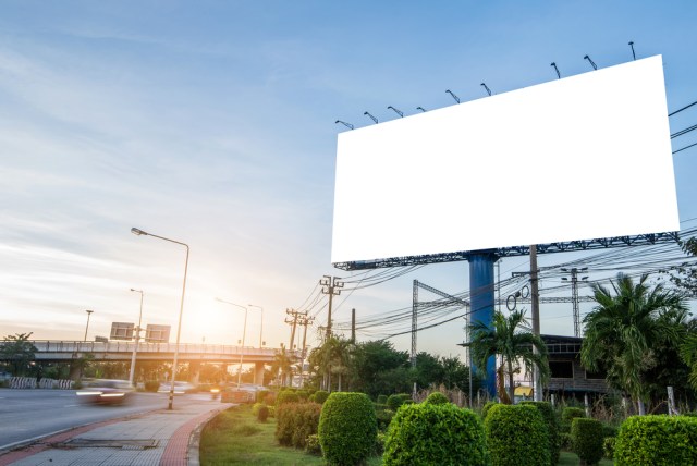 Ilustrasi billboard. Foto: Shutterstock