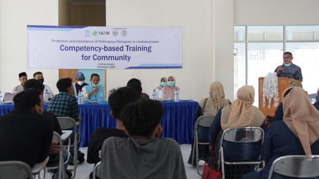 UNHCR dan YKMI Beri Pelatihan Keterampilan untuk Pengungsi Rohingya di Aceh (124808)