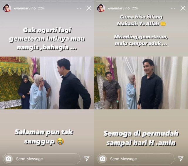 Taaruf, Evan Marvino Gemetaran saat Pertama Kali Bertemu Calon Istri (440478)