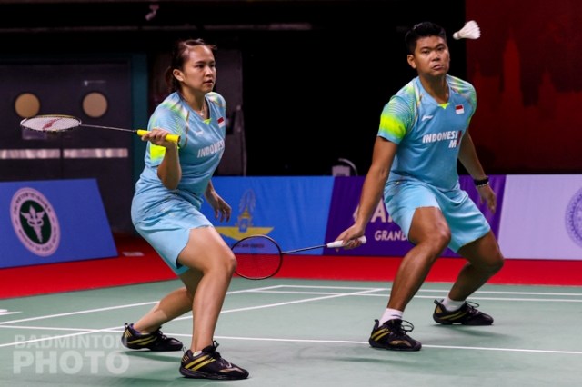 Ganda campuran Indonesia, Praveen Jordan/Melati Daeva Oktavianti. Foto: Raphael Sachetat/Badmintonphoto/BWF