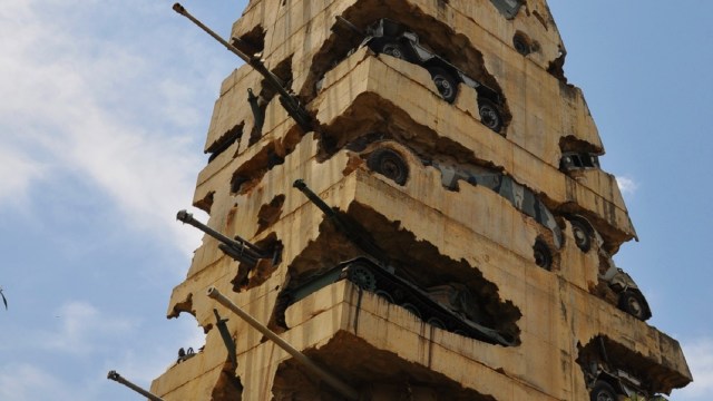 Bagian tengah Hope of Peace di Libanon | Wikimedia Commons