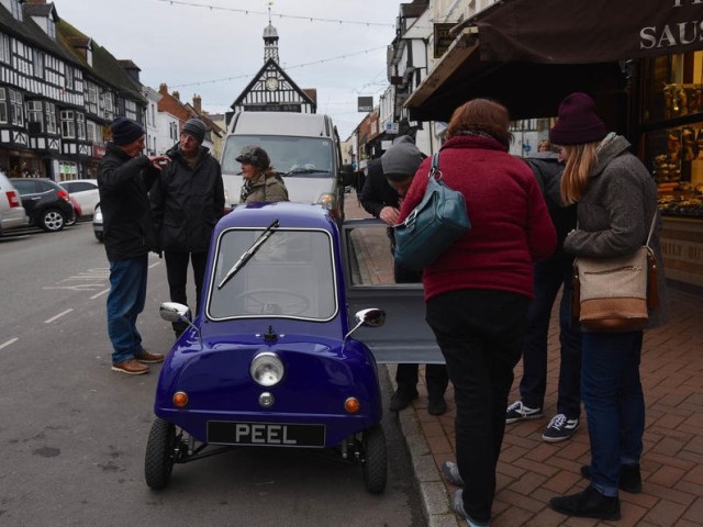 Mobil terkecil di dunia Peel P50 Foto: dok. Autocar