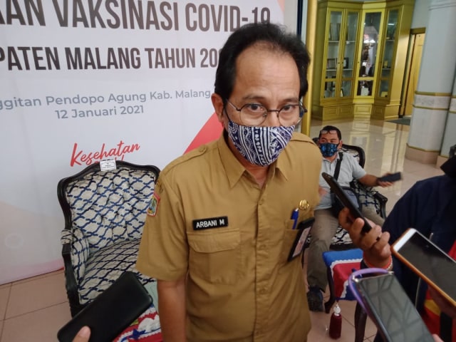 Kepala Dinas Kesehatan Kabupaten Malang. Foto: Rizal Adhi