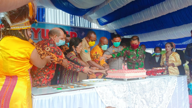 Perayaan HUT PI ke 84 di Kabupaten Maybrat