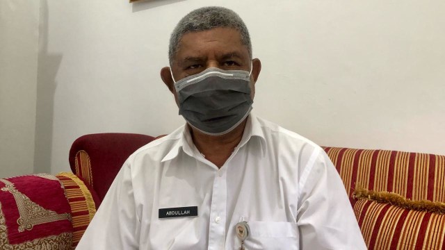 Kepala Dinas Kesehatan Kota Tidore Kepulauan dr. Abdullah Maradjabessy. Foto: Samsul Hi Laijou/cermat