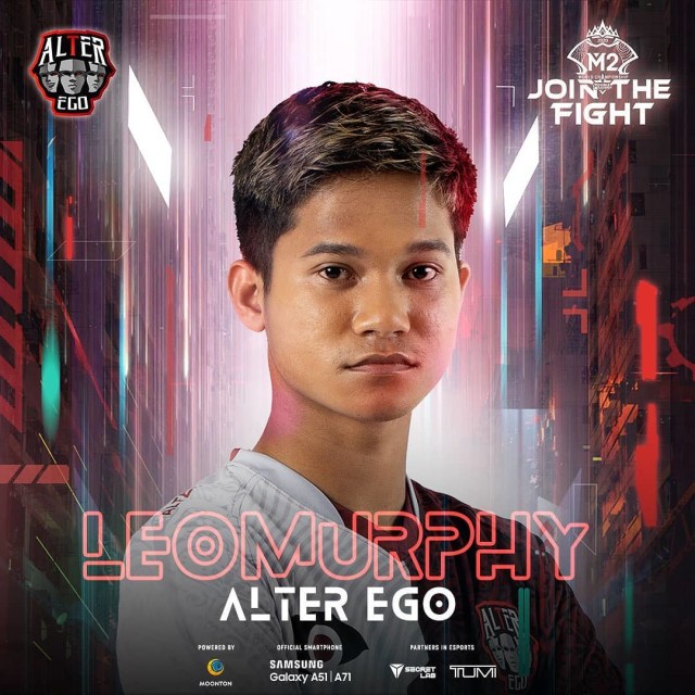 Pemain Alter Ego, Leomurphy. Foto: Instagram/@mpl.id.official