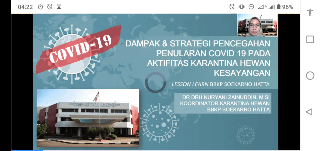 Diskusi PSSP IPB University: Indonesia Perlu Kaji Syarat Bebas COVID-19 untuk Hewan yang Masuk NKRI