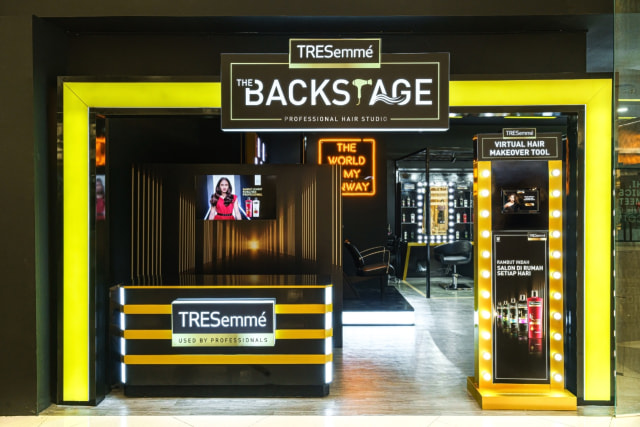 TRESemme The Backstage Professional Hair Studio, Senayan City. Foto: dok. TRESemme Indonesia