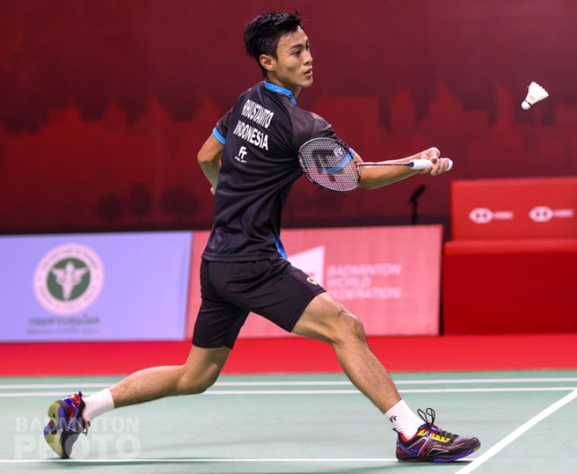 Shesar Hiren Rhustavito di laga Thailand Open. Foto: Badmintonphoto/BWF