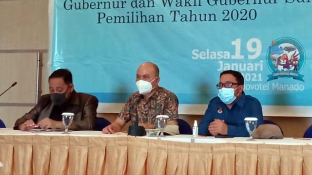 KPU Sulut menggelar Media Gathering dengan media terkait dengan Penetapan Pemenang Pilkada Sulut 2020