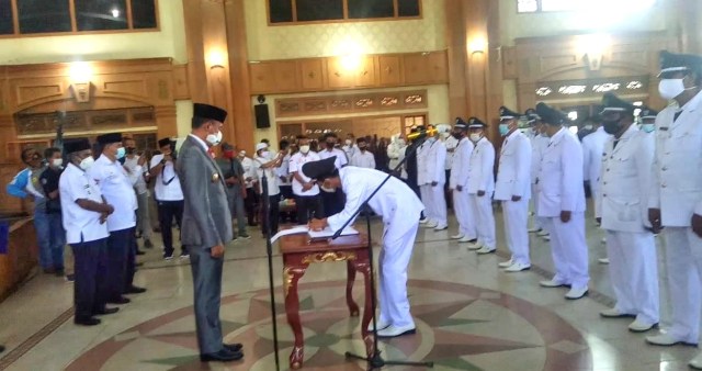 Tersandung Kasus Dugaan Tindak Pidana, 2 Kades di Jambi Tetap Dilantik (46529)