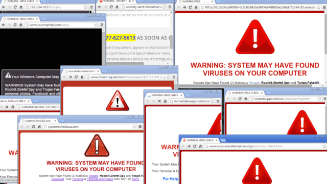 Ilustrasi perangkat yang terkena malware. Sumber: Malwarebytes Lab