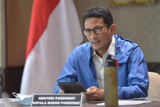 Menteri Pariwisata dan Ekonomi Kreatif (Menparekraf) RI, Sandiaga Uno. Foto: Dok. Kemenparekraf