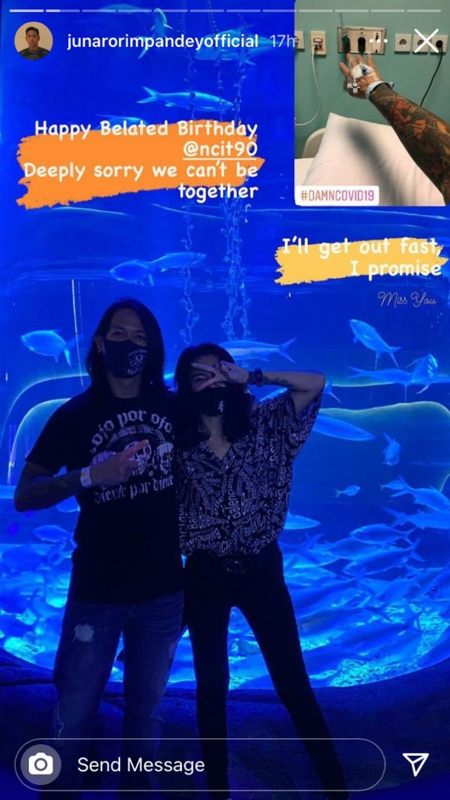 Tulis Ucapan Manis untuk Kekasih, Chef Juna Ungkap Dirinya Positif COVID-19 (2)