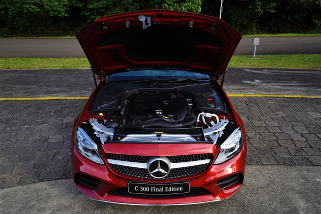 Mesin Mercedes-Benz C-Class AMG Final Edition. Foto: dok. Mercedes-Benz Indonesia