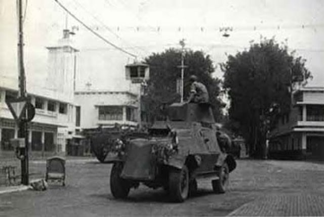 Suasana Kota Malang saat Agresi Militer II Belanda 1949. Foto: dok Tawangsari Kampoeng Sedjarah