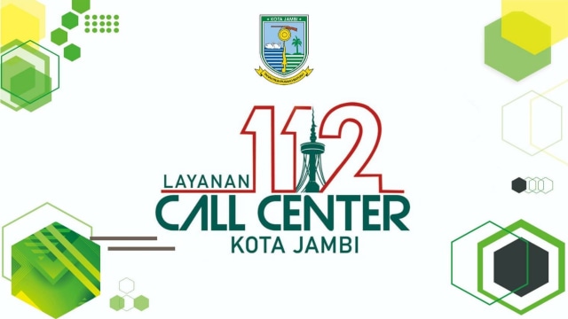 Nomor 112, layanan kegawatdaruratan bebas pulsa untuk warga Kota Jambi. Foto: Instagram @humaskotajambi