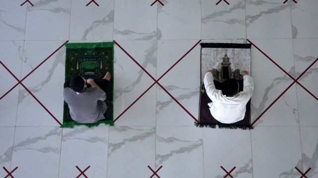 Ilustrasi Rukun Shalat Jumat, sumber: Antara Foto