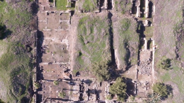 Reruntuhan salah satu masjid tertua. (Foto: Facebook: Tiberias/ Tiberiades Excavations)