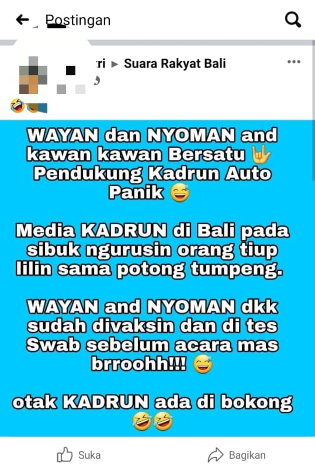 Viral Kerumunan Perayaan Ultah Mega di PDIP Bali, Muncul Akun FB yang Membela
