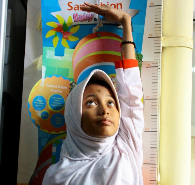 Anak stunting sangat berhubungan dengan prestasi pendidikan yang buruk. Adapun prevalensi stunting di Jatim sebesar 26,9 persen. Foto: Masruroh/Basra