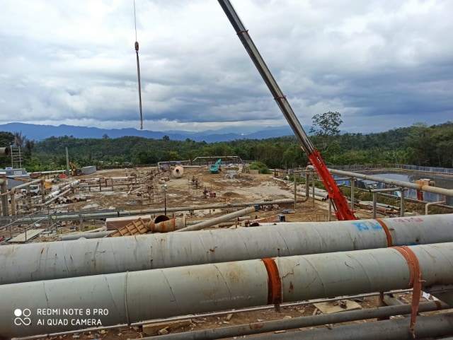 Lokasi kebocoran gas Pembangkit Listrik Tenaga Panas Bumi (PLTP) milik PT Sorik Merapi. Foto: Dok. Istimewa