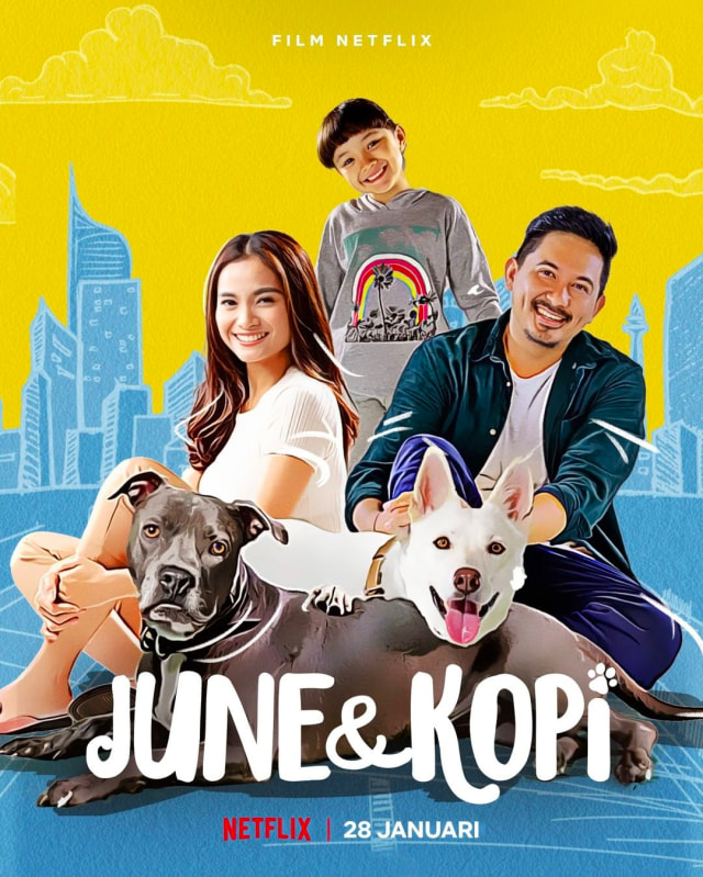 Film June & Kopi. Foto: Instagram @netflix.