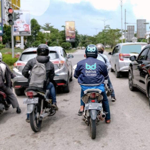 Mitra bdrive telah melayani pengguna jasa transportasi online di Kota Batam, Kepulauan Riau. (Foto: ist)