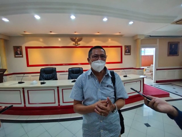 Dwi Apriyanto, Dewan Pimpinan Daerah (DPD) Asosiasi Petani Tebu Rakyat Indonesia (APTRI) Kabupaten Malang. Foto: Rizal.