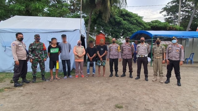 6 Joki Bayaran Tanpa Rapid Test di Palu Diamankan Polisi (401201)