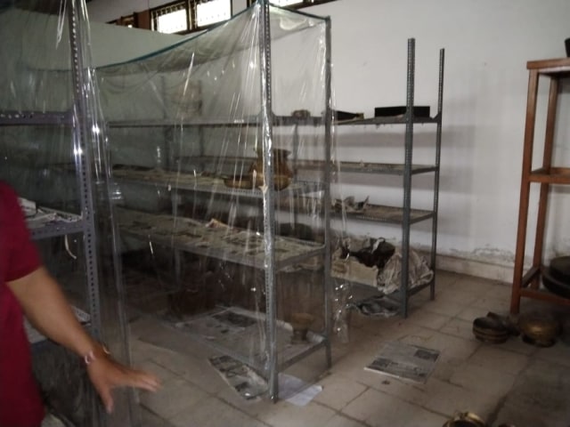 Foto: Kondisi Museum Sultra, Kota Kendari Usai Dibobol Pencuri (51683)