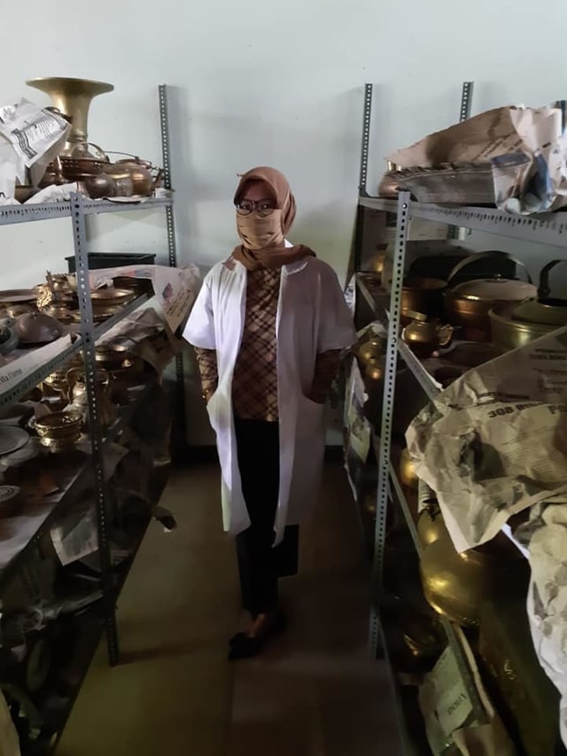 Foto: Kondisi Museum Sultra, Kota Kendari Usai Dibobol Pencuri (51686)