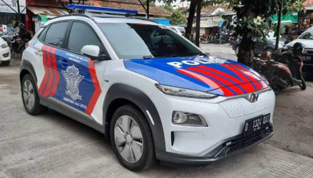 Mobil Patwal Polda Jabar Bakal Pakai Mobil Listrik Hyundai Kona (80513)