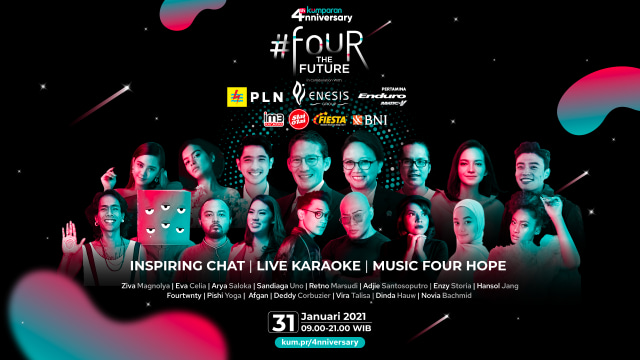 Bertabur Bintang dan Hadiah di Perayaan Ulang Tahun kumparan ke-4 #FourTheFuture (75173)