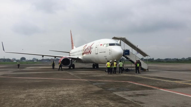 Pesawat Batik Air jurusan Jakarta-Semarang mengalihkan pendaratan ke Solo lantaran cuaca buruk