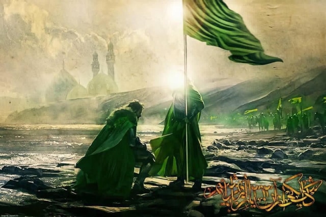 Ilustrasi Ciri Fisik Imam Mahdi, sumber: Pinterest