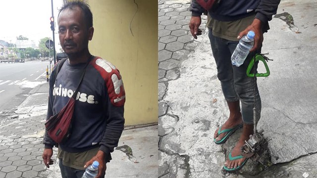 Kisah di Balik Pria Berpatroli Ranjau Paku Keliling Indonesia dengan Sukarela (122410)