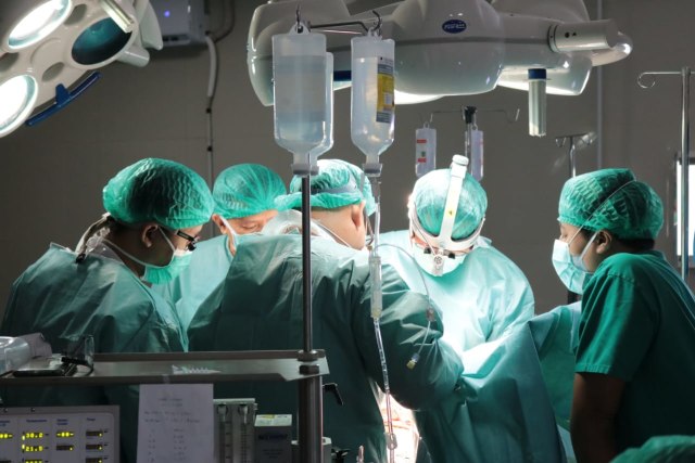 Operasi jantung di RSUD Sekayu, Musi Banyuasin. (Foto. Istimewa)