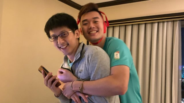 Wang Chi-Lin dan Chen Hung-Ling. Foto: Instagram/@chilinwang
